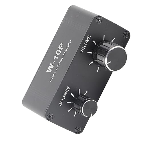 Stereo Audio Volume Controller Mini Tragbare Verlustfreie Signalsc Halter Box für Musik Liebhaber von Cornesty