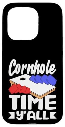 Hülle für iPhone 15 Pro Cornhole Time — Lustiges Cornhole-Game-Vibes von Cornhole Design Outdoor Games Backyard Fun