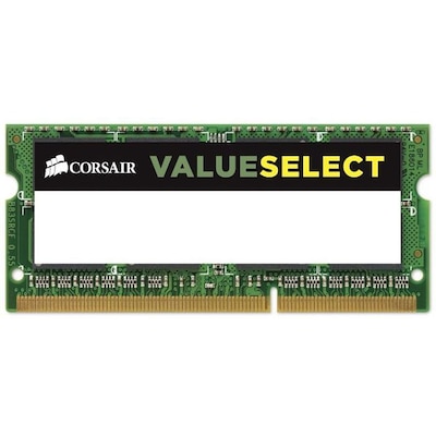 4GB Corsair Value Select DDR3L-1600 MHz CL 11 SODIMM Notebookspeicher von Corsair