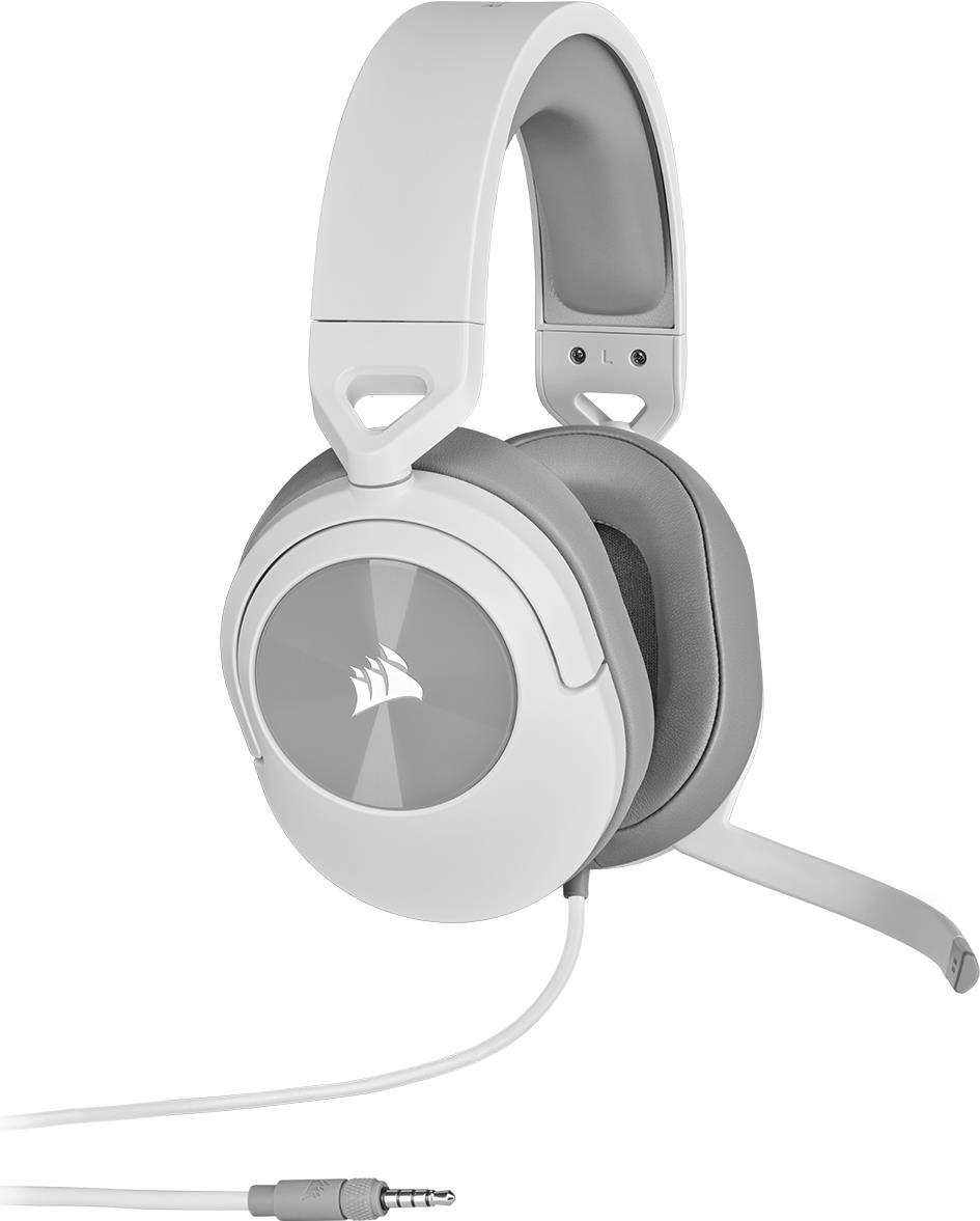 CORSAIR Gaming HS55 STEREO - Headset - ohrumschlie�end - kabelgebunden - 3,5 mm Stecker - wei� (CA-9011261-EU) von Corsair