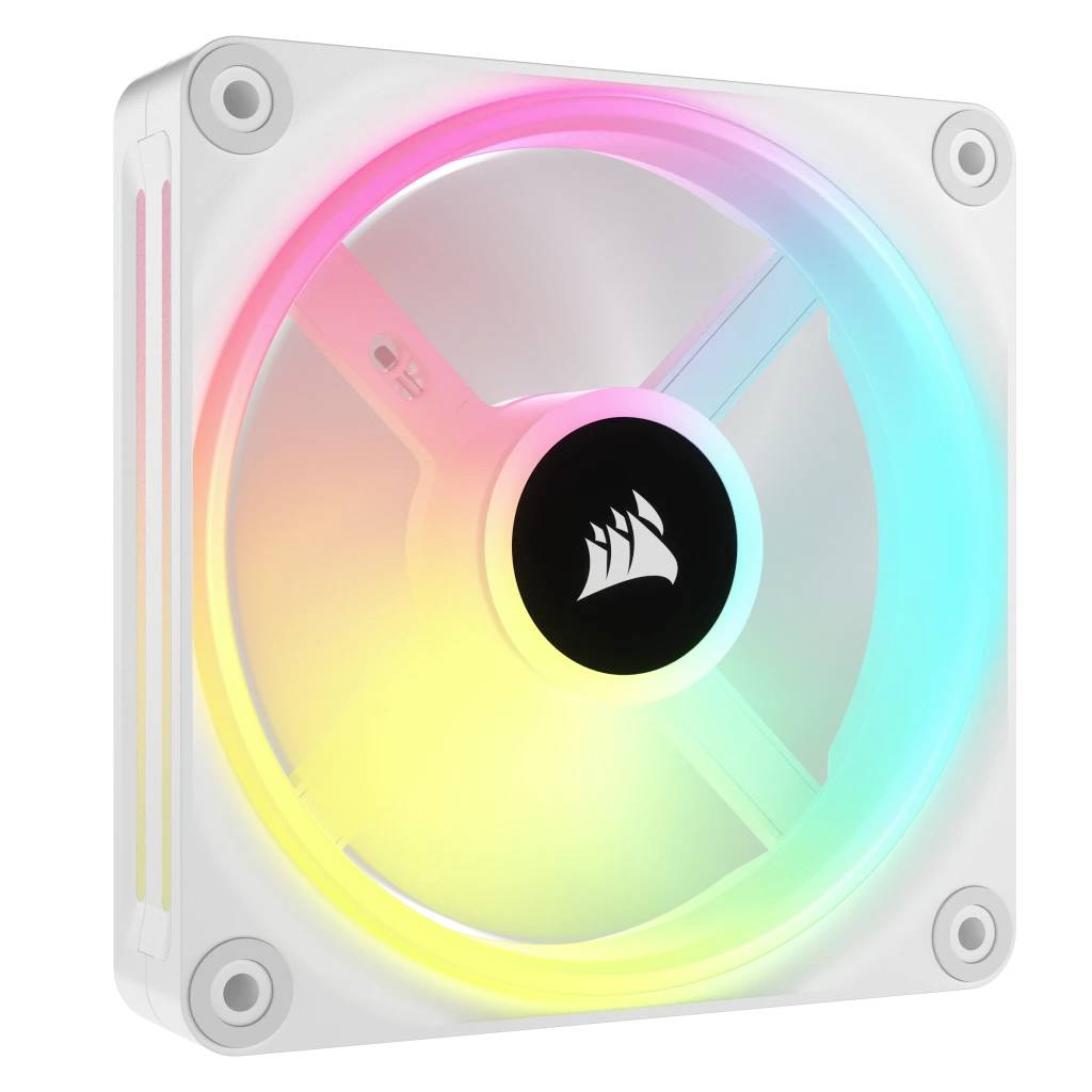 CORSAIR Lüfter 120*120*25 QX120 RGB LED Fan White Single von Corsair