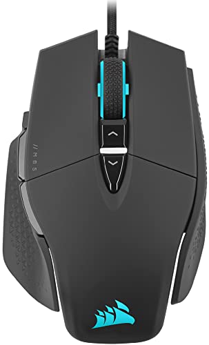 CORSAIR M65 RGB ULTRA Wired Tunable FPS Gaming Mouse - 26.000 DPI - Optische Schalter - Gewichtssystem - AXON Hyper-Processing-Technologie - iCUE-Kompatibel - PC, Mac, PS5, PS4, Xbox - Schwarz von Corsair