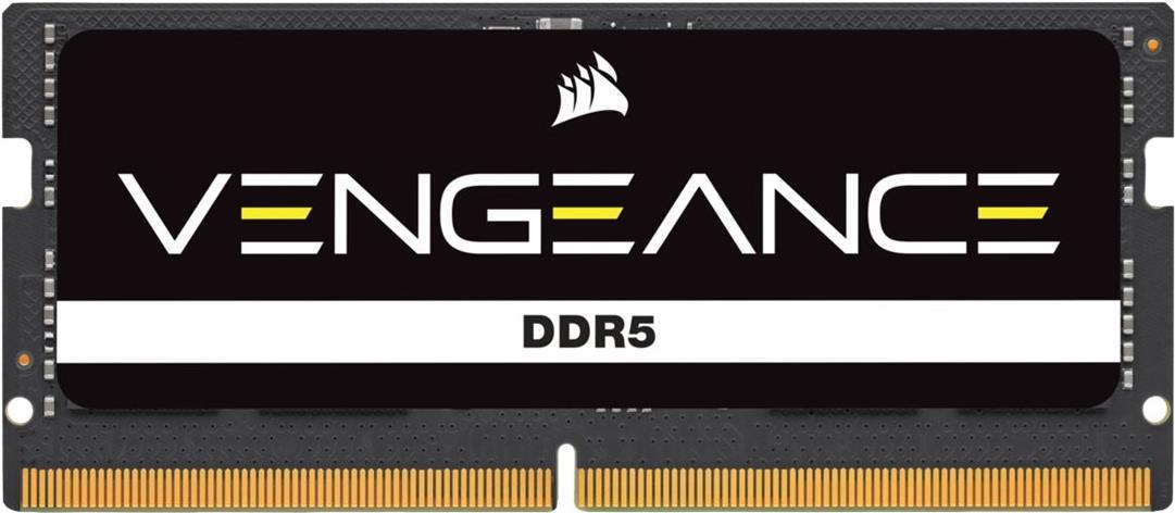 CORSAIR Vengeance - DDR5 - Modul - 32GB - SO DIMM 262-PIN - 4800 MHz / PC5-38400 - CL40 - 1,1 V (CMSX32GX5M1A4800C40) von Corsair