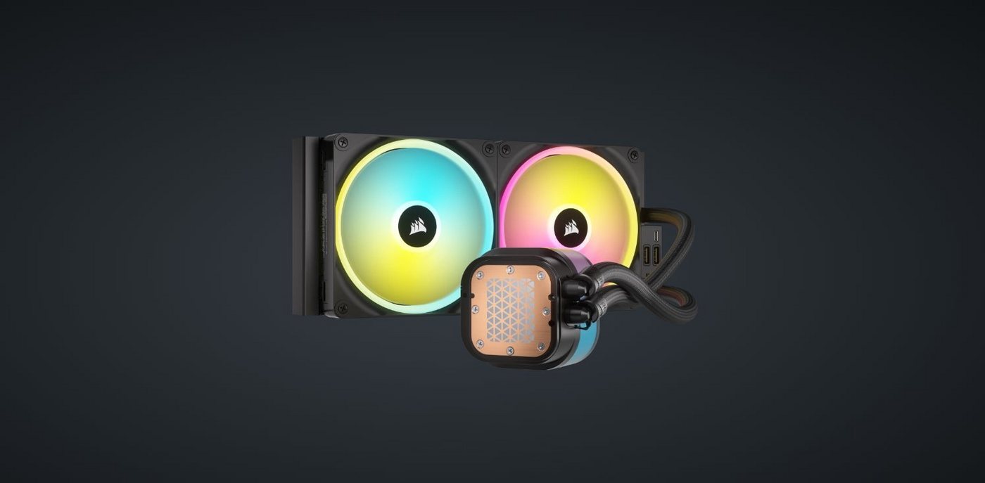 Corsair CPU Kühler iCUE LINK H115i RGB AIO, 280mm Radiator von Corsair