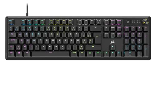 Corsair K70 RGB Core Mechanical Gaming Keyboard – Backlit RGB LED LineairRed – BE Azerty – Zwart (PC/Mac/Xbox/Playstation) von Corsair