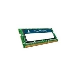 Corsair Mac Memory - Memory - 4 GB - SO-DIMM, 204-polig - DDR3 - 1333 MHz / PC3-10600 - CL9 - ungepuffert - nicht-ECC (CMSA4GX3M1A1333C9) von Corsair