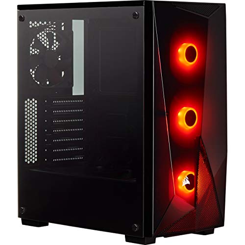 Corsair Spec-Delta Carbide Series RGB Mid-Tower ATX Gaming Gehäusee (mit gehärtetem Glas) schwarz von Corsair