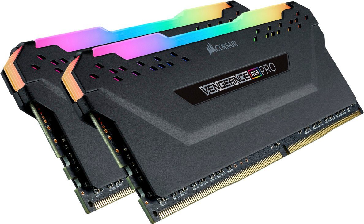 Corsair VENGEANCE® RGB PRO 32 GB (2 x 16 GB) DDR4 DRAM 3.600 MHz C18 PC-Arbeitsspeicher von Corsair