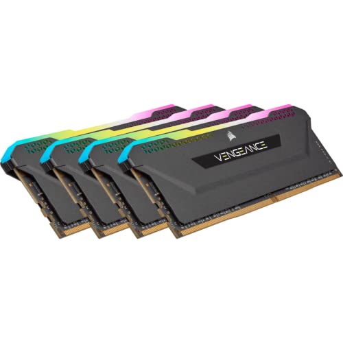 Corsair VENGEANCE RGB PRO SL 128GB (4x32GB) DDR4 3200 (PC4-25600) C16 1.35V Desktop Memory von Corsair