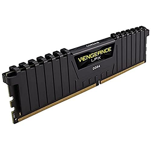 Corsair Vengeance LPX 32GB (2 x 16GB) DDR4 3600 (PC4-28800) C16 1.35V Desktop Memory - Black, CMK32GX4M2D3600C16, schwarz von Corsair