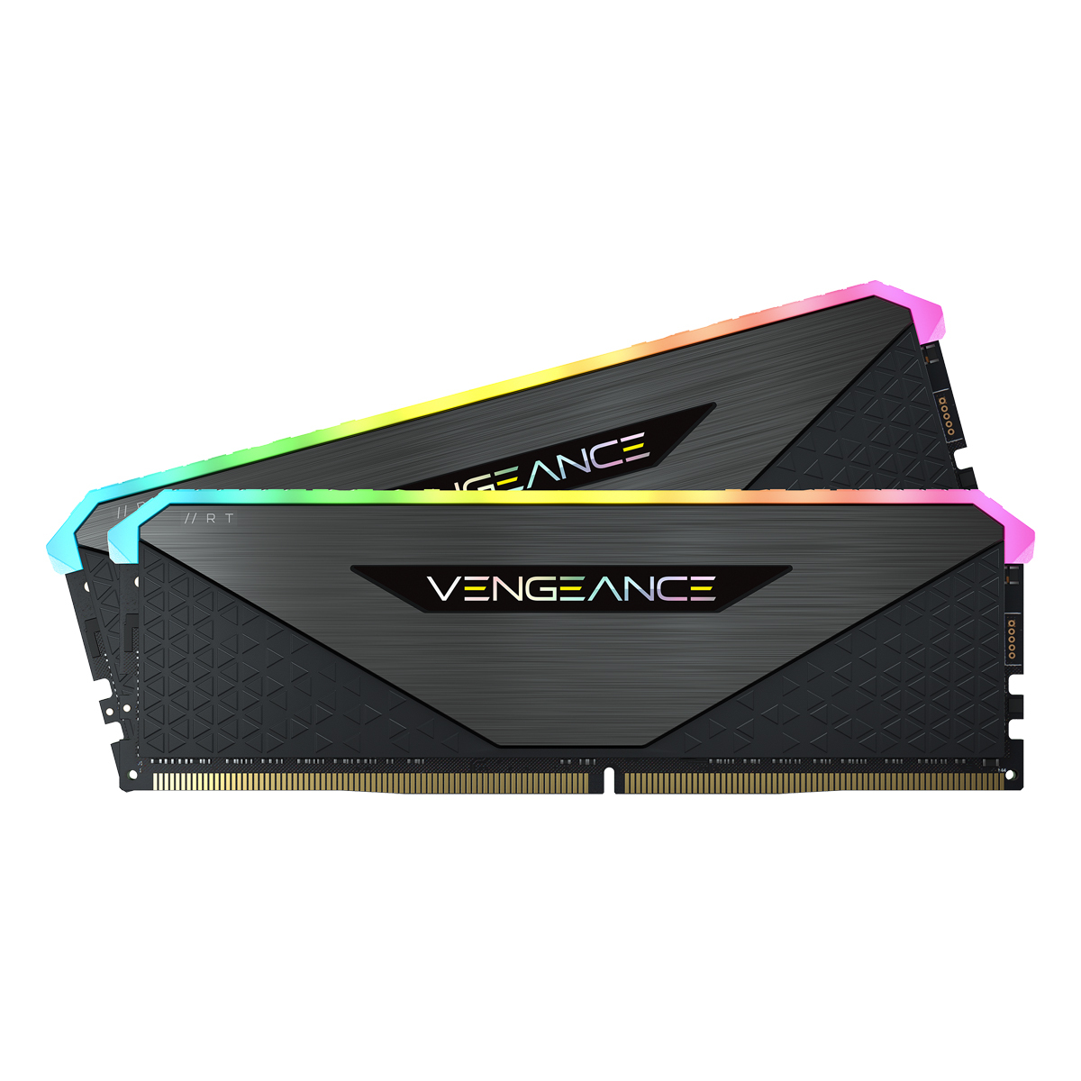 Corsair Vengeance RGB RT Schwarz 64GB Kit (2x32GB) DDR4-3600 CL18 DIMM Arbeitsspeicher von Corsair