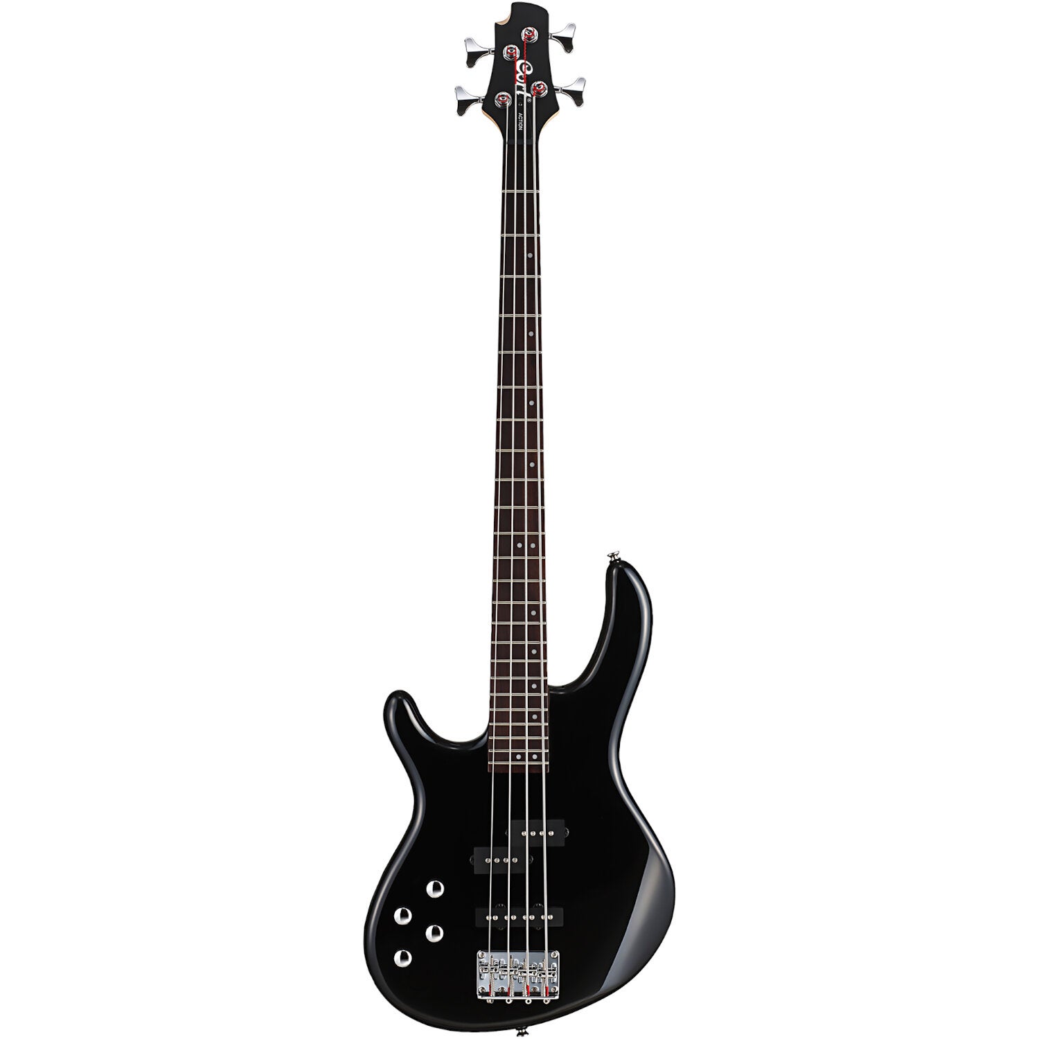 Cort Action Plus Bass LH Black Left-Handed Electric Bass Guitar von Cort