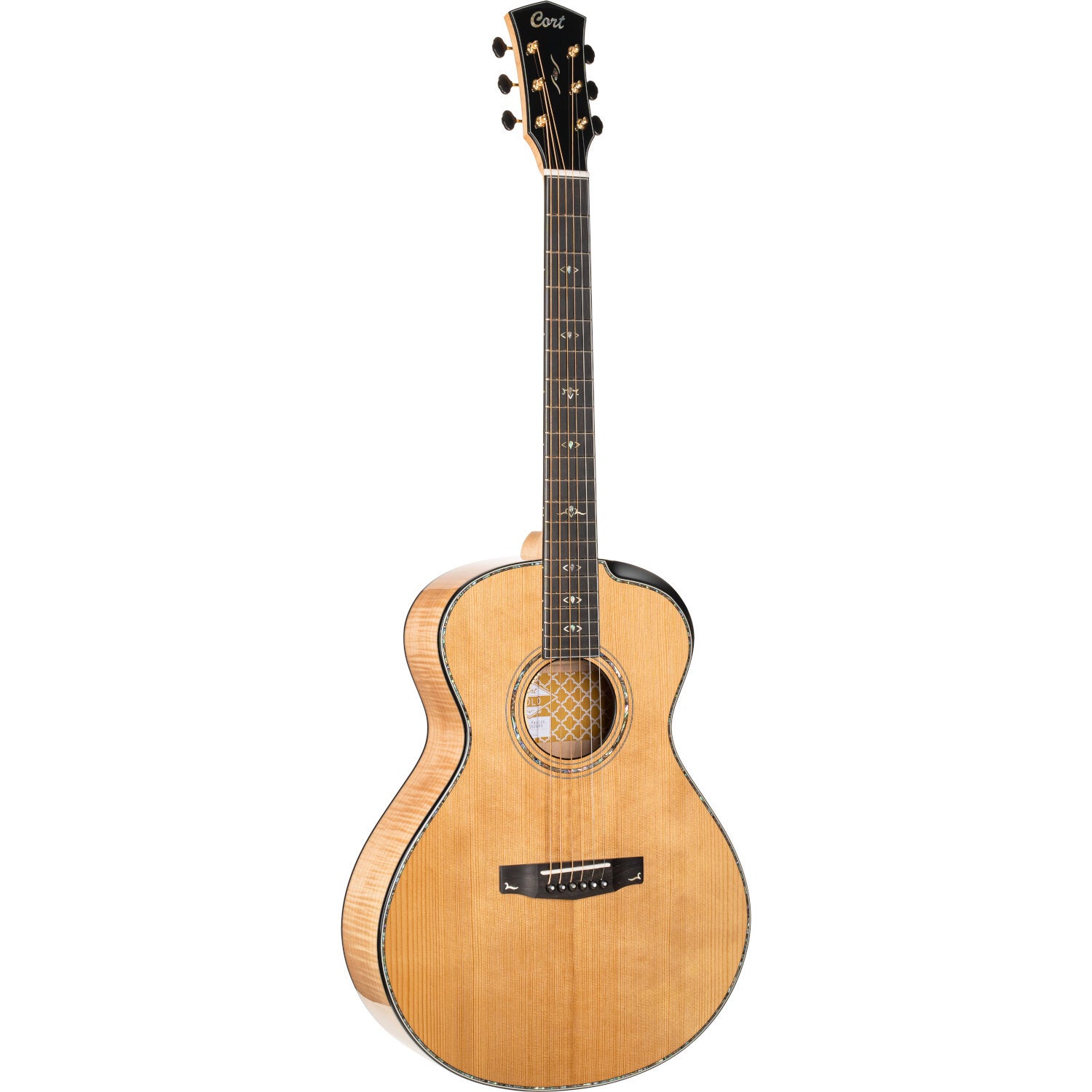 Cort Gold Passion Natural Glossy Electro-Acoustic Guitar von Cort