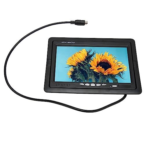 Auto-Farb-TFT-LCD-Bildschirm, 2 HD-AV-Eingänge, 2 Anzeigemodi, Vermeidung von Störungen, Rückfahrkamera-, 7 Zoll, Einstellbarer Kontrast, für DVD von Cosiki