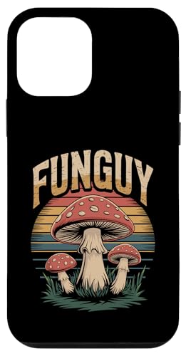 Hülle für iPhone 12 mini Funguy Retro Pilz Pilz Ästhetischer Wildpilz von Cottagecore Aestethic Mushroom Tees