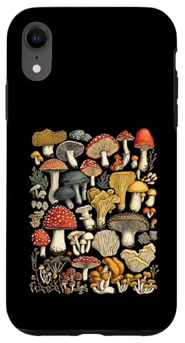 Hülle für iPhone XR Pilz-Poster Mykologie Pilze Futtersuche Pilzflüsterer von Cottagecore Aestethic Mushroom Tees