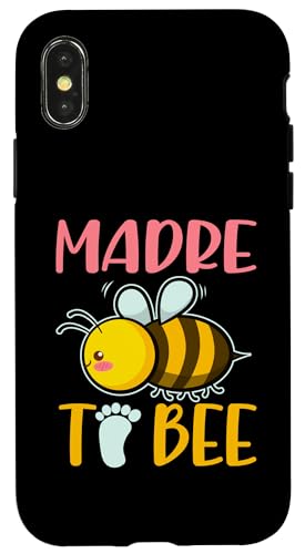 Hülle für iPhone X/XS Madre To Bee Cute Bee Lover Schwangerschaftsankündigung Party von Cottagecore Bee Merch And Beekeeper Essentials