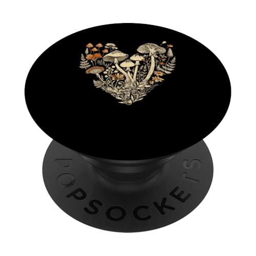 Cottagecore Ästhetisch Pilz Blume Goblincore PopSockets mit austauschbarem PopGrip von Cottagecore Zubehör Ästhetische Kleidung Damen