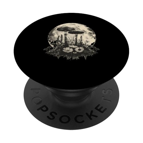 Cottagecore Ästhetisch Pilz Blume Mond Goblincore PopSockets mit austauschbarem PopGrip von Cottagecore Zubehör Ästhetische Kleidung Damen