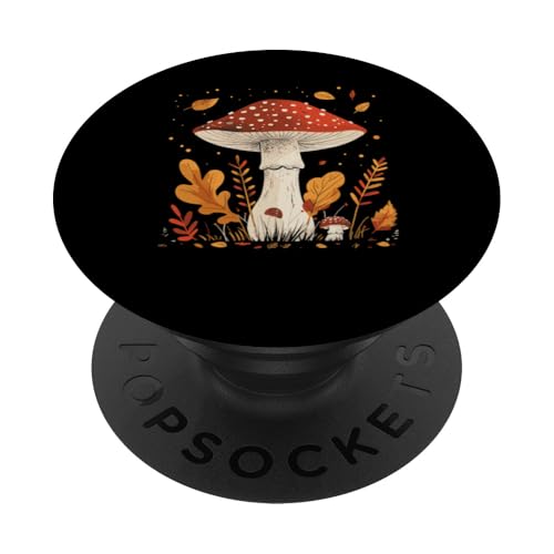 Cottagecore Herbst Ästhetisch Pilz Goblincore PopSockets mit austauschbarem PopGrip von Cottagecore Zubehör Ästhetische Kleidung Damen