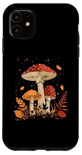 Hülle für iPhone 11 Cottagecore Herbst Ästhetisch Pilz Goblincore von Cottagecore Zubehör Ästhetische Kleidung Damen