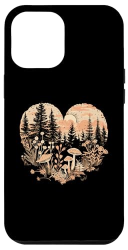 Hülle für iPhone 14 Plus Cottagecore Ästhetisch Pilz Blume Goblincore von Cottagecore Zubehör Ästhetische Kleidung Damen