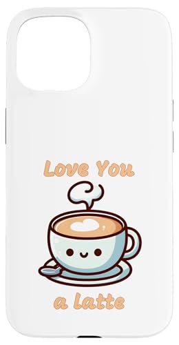 Hülle für iPhone 15 Lustiges und niedliches Geschenk für Kaffeeliebhaber von Couch Potaro