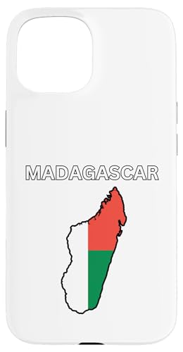 Hülle für iPhone 15 Madagaskar-Design von Countries Of The World Designs