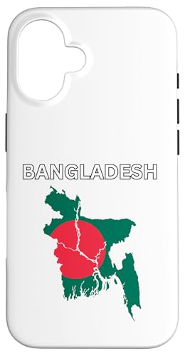 Hülle für iPhone 16 Bangladesch Design von Countries Of The World Designs