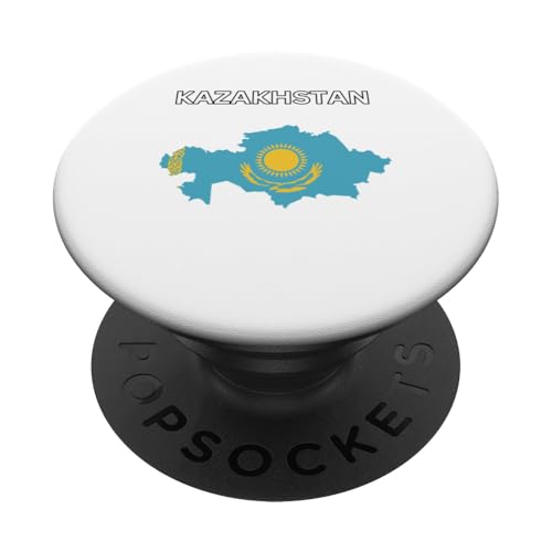 Kasachstan Design PopSockets Klebender PopGrip von Countries Of The World Designs