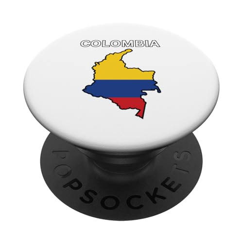 Kolumbien-Design PopSockets Klebender PopGrip von Countries Of The World Designs