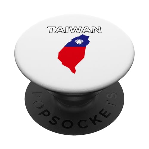 Taiwan-Design PopSockets Klebender PopGrip von Countries Of The World Designs