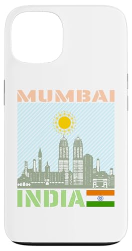 Hülle für iPhone 13 Mumbai India Skyline Country City Skyline Wahrzeichen Souvenirs von Country City Skyline Landmark Souvenirs