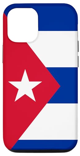 Hülle für iPhone 12/12 Pro Kubanische Flagge Kubas von Country Flags Minimalist Graphic (Cuba)