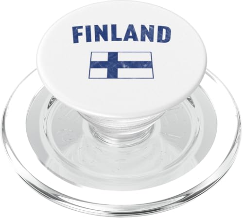 Finnland-Flagge PopSockets PopGrip für MagSafe von Country Flags