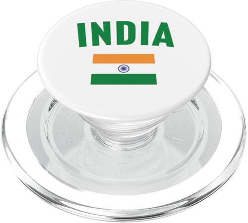 Flagge Indiens PopSockets PopGrip für MagSafe von Country Flags