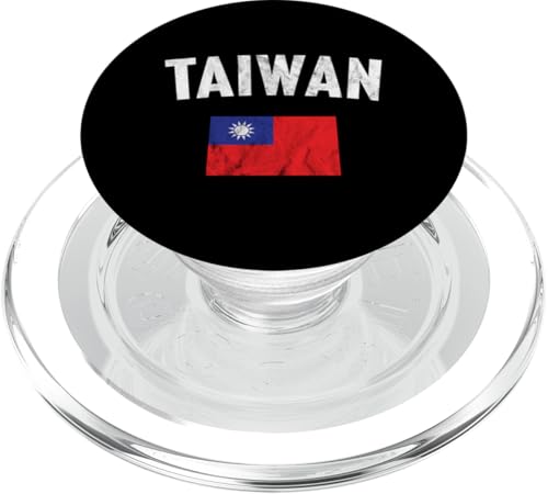 Flagge Taiwans PopSockets PopGrip für MagSafe von Country Flags