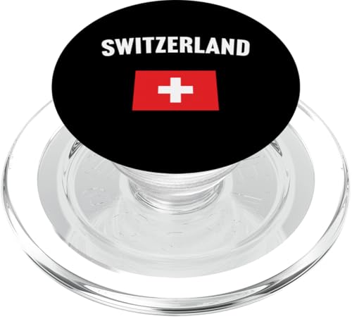 Flagge der Schweiz PopSockets PopGrip für MagSafe von Country Flags