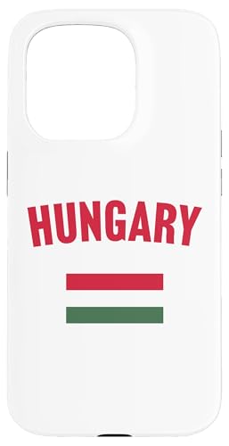 Hülle für iPhone 15 Pro Flagge Ungarns von Country Flags