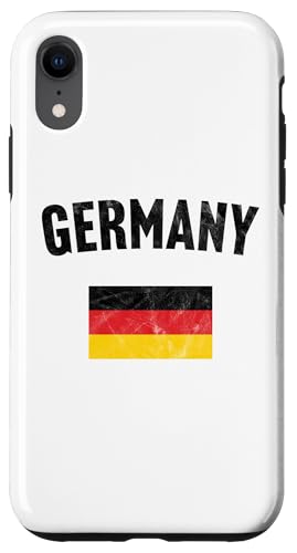 Hülle für iPhone XR Deutschlandflagge von Country Flags