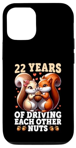 Hülle für iPhone 13 Pro 22. Hochzeitstag - 22 Jahre Ehe lustiges Paar von Couple Wedding Anniversary Funny Tees