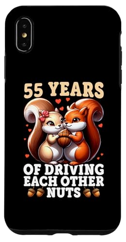 Hülle für iPhone XS Max 55. Hochzeitstag - 55 Jahre Ehe lustiges Paar von Couple Wedding Anniversary Funny Tees