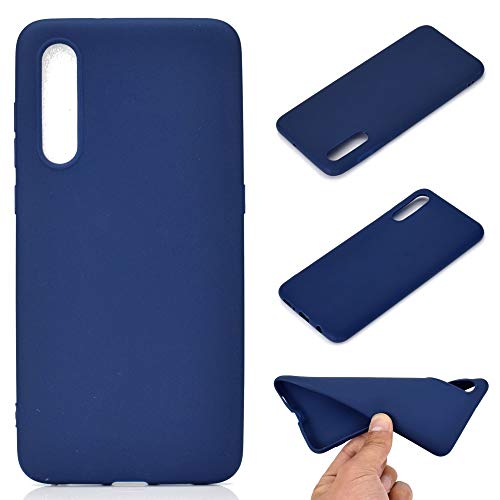 CoverKingz Cover kompatibel mit Samsung Galaxy A50/A30s – Silikon Handyschutzhülle Smartphonehülle - TPU Phone Case Matt Blau von CoverKingz