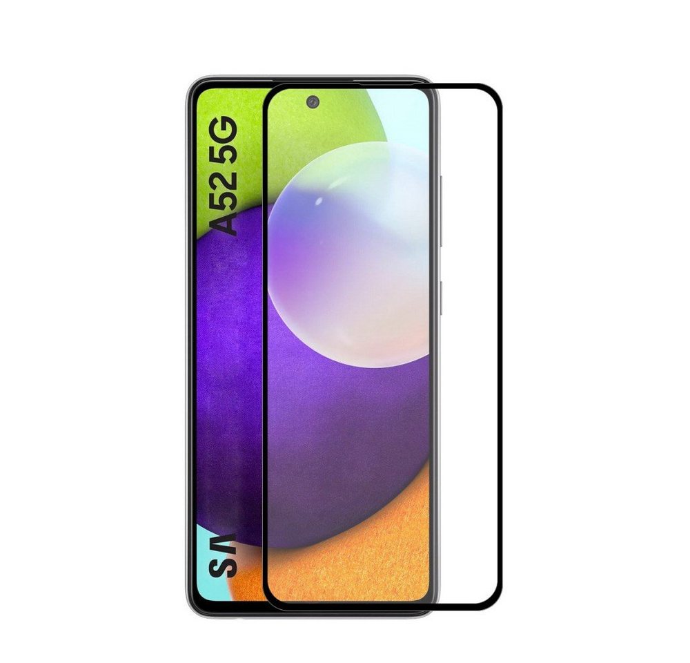 CoverKingz Schutzfolie Display Schutzglas für Samsung Galaxy A52/A52 5G/A52s 5G Hartglas von CoverKingz