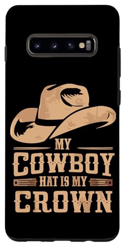 Hülle für Galaxy S10+ Cowboystiefel Ranch Cowboy Lifestyle Western Thema Cowgirl von Cowboy Western Rodeo Country Wild West Lasso