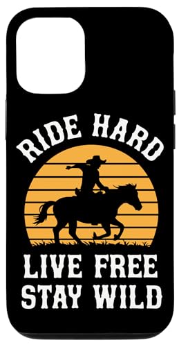 Hülle für iPhone 13 Pro Cowboystiefel Ranch Cowboy Lifestyle Western Thema Cowgirl von Cowboy Western Rodeo Country Wild West Lasso