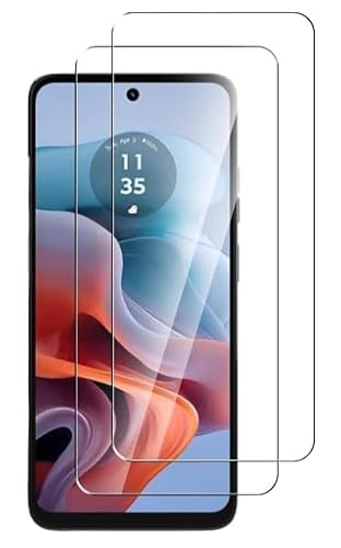 Cracksin [2 Stück] Schutzglas kompatibel mit Motorola Moto G34 Panzerfolie Schutzfolie Verbundglas Displayglas Echt Hart Tempered Glass 9H Härte Glas von Cracksin