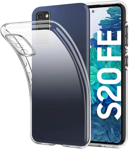 Cracksin Silikon Hülle Kompatibel mit Samsung Galaxy S20 FE Dünn Durchsichtig Case Transparent TPU Schutzhülle Soft Matte Anti-kratzt Handy Case Cover Cracksin Silikon Hülle Kompatibel mit Samsung Galaxy S20 FE Dünn Durchsichtig Case Transparent TPU Schutzhülle Soft Matte Anti-kratzt Handy Case Cover von Cracksin