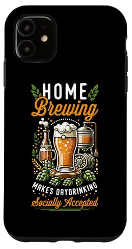 Craft Beer Brewer Lustiges Selbstbrauen Hülle für iPhone 11 von Craft Beer Home Brewing Enthusiast Designs