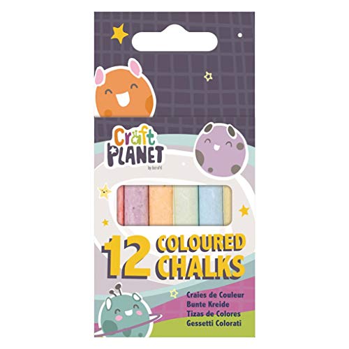 Craft Planet Docrafts farbige Kreiden - 12 Stk Craft Planet Docrafts farbige Kreiden - 12 Stk von Craft Planet